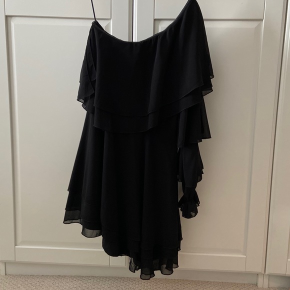 NWT Nordstrom Endless Rose black dress - Picture 3 of 3